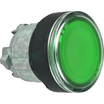 Schneider Electric Frontelem., grün, flach f. Drucktaster ZB4BA387, Schalter + Taster, Grün Schneider Electric Frontelem., grün, flach f. Drucktaster ZB4BA387, Schalter + Taster, Grün