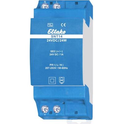 Eltako, Systemstromversorgung, Schaltnetzteil 24V DC/24W SNT14-24V/24W Eltako, Systemstromversorgung, Schaltnetzteil 24V DC/24W SNT14-24V/24W