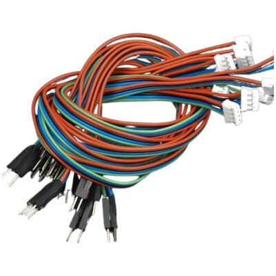 DFRobot Gravity 4pin IIC/I2C/UART PH2.0 zu Dupont Male Kabel 30cm 10Stk, Entwicklungsboard + Kit DFRobot Gravity 4pin IIC/I2C/UART PH2.0 zu Dupont Male Kabel 30cm 10Stk, Entwicklungsboard + Kit