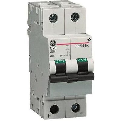 ABB, Schutzschalter, Industrial C&S Germany GmbH AEG Leitungsschutzschalter 2A EP102UCC2 2-polig C-Charakteristik 10kA ABB, Schutzschalter, Industrial C&S Germany GmbH AEG Leitungsschutzschalter 2A EP102UCC2 2-polig C-Charakteristik 10kA