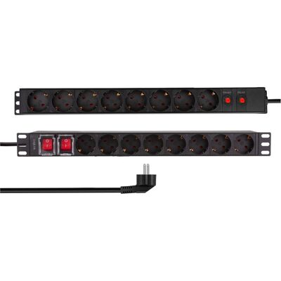 LogiLink, Steckdosenleiste, PDU1601 (16x, CEE 7/3, 2 m) LogiLink, Steckdosenleiste, PDU1601 (16x, CEE 7/3, 2 m)