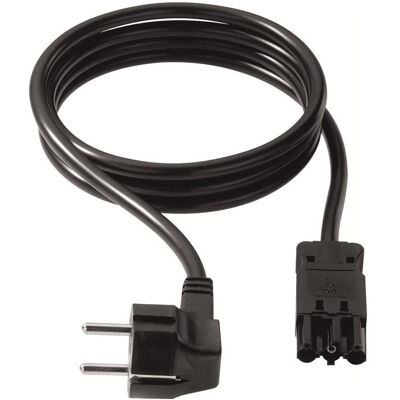 Bachmann Gerätezuleitung UK 2m (2 m), Stromkabel, Schwarz Bachmann Gerätezuleitung UK 2m (2 m), Stromkabel, Schwarz