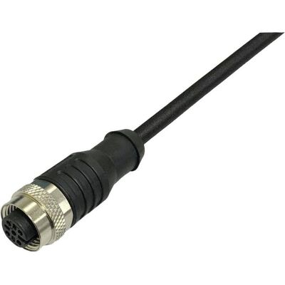 BKL Electronic 2702006 Sensor-/Aktor-Anschlusskabel - 2m, Schwarz, IP68 BKL Electronic 2702006 Sensor-/Aktor-Anschlusskabel - 2m, Schwarz, IP68