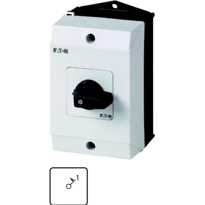 Eaton T0-2-15323/I1 Schwarzer Taster - Taster + Schalter Eaton T0-2-15323/I1 Schwarzer Taster - Taster + Schalter