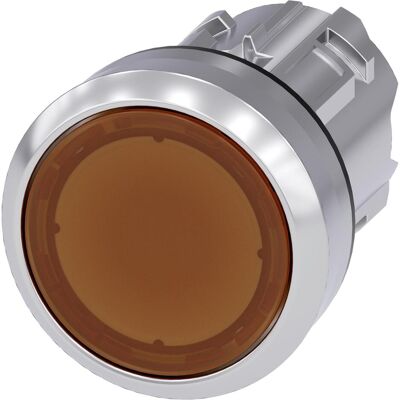 Siemens Drucktaster Front 1f or bel.b Ř22mm rnd 3SU1051-0AB00-0AA0, Schalter + Taster, Silber Siemens Drucktaster Front 1f or bel.b Ř22mm rnd 3SU1051-0AB00-0AA0, Schalter + Taster, Silber