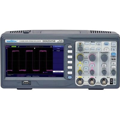 Metrix, Multimeter, DOX2025B Digital-Oszilloskop 20MHz 2-Kanal 50 GSa/s 32 kpts 8 Bit Digital-Speicher (DSO) 1St (CAT II 300V, Oszilloskop) Metrix, Multimeter, DOX2025B Digital-Oszilloskop 20MHz 2-Kanal 50 GSa/s 32 kpts 8 Bit Digital-Speicher (DSO) 1St (CAT II 300V, Oszilloskop)