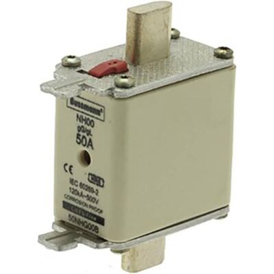 Eaton 50NHG00B Sicherungseinsatz - 50 A 500 V - 3 st Eaton 50NHG00B Sicherungseinsatz - 50 A 500 V - 3 st