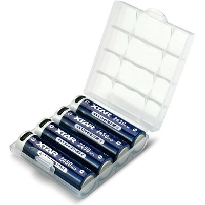 Xtar 4x R6/AA (4 Stk., AA, 2450 mAh), Batterien + Akkus Xtar 4x R6/AA (4 Stk., AA, 2450 mAh), Batterien + Akkus