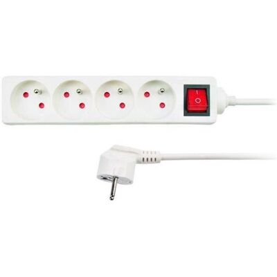 Olight, Verlängerungskabel, Solight extension cord, 4 sockets, white, switch, 3m (3 m) Olight, Verlängerungskabel, Solight extension cord, 4 sockets, white, switch, 3m (3 m)