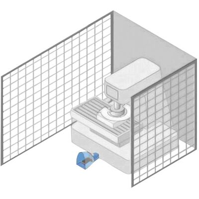 Siemens Fusstaster, 2-pedalig Leitungseinführung, Schalter + Taster, Grau Siemens Fusstaster, 2-pedalig Leitungseinführung, Schalter + Taster, Grau