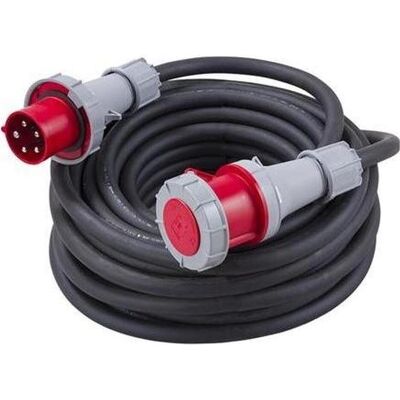 Connectra, Verlängerungskabel, 40.882.25 Verlängerungskabel CEE 400V - 63A - 5P - 5 G 10,0 mm² - 25m (25 m) Connectra, Verlängerungskabel, 40.882.25 Verlängerungskabel CEE 400V - 63A - 5P - 5 G 10,0 mm² - 25m (25 m)