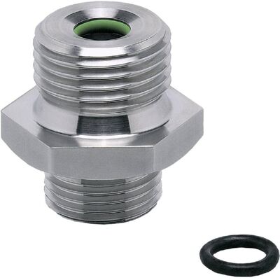 IFM Adapter M18x1.5 - G 1/2 E30073, Schalter + Taster IFM Adapter M18x1.5 - G 1/2 E30073, Schalter + Taster
