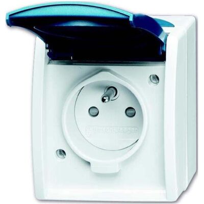 Busch-Jaeger 23 MWKS-53-504 Steckdose mit Erdungsstift - Elektrische Steckdose Busch-Jaeger 23 MWKS-53-504 Steckdose mit Erdungsstift - Elektrische Steckdose