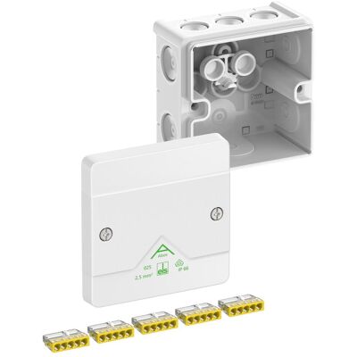 Spelsberg, Abzweigdose, Abzweigkasten Abox 025-2,5²/w Schutzart IP66 max 80212001 Spelsberg, Abzweigdose, Abzweigkasten Abox 025-2,5²/w Schutzart IP66 max 80212001