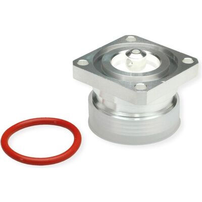 Telegärtner 7-16-DIN-Steckverbinder Buchse, Einbau 50 Ohm J01121C0721 1 St., Elektronikkabel + Stecker, Silber Telegärtner 7-16-DIN-Steckverbinder Buchse, Einbau 50 Ohm J01121C0721 1 St., Elektronikkabel + Stecker, Silber