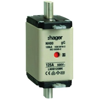 Hager, Sicherung, LNH0125MK (125 A) Hager, Sicherung, LNH0125MK (125 A)
