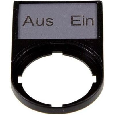 Eaton Tastenzusatzschildträger, Kabel Zubehör, Schwarz Eaton Tastenzusatzschildträger, Kabel Zubehör, Schwarz