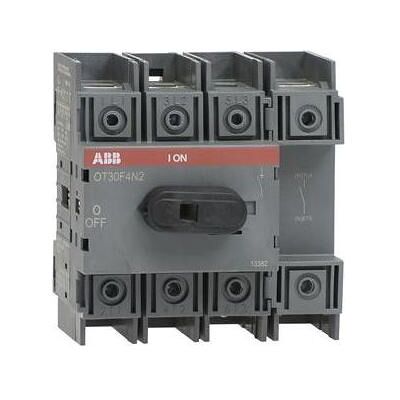 ABB OT30F4N2 Lasttrennschalter 4-polig 30A 1SCA108347R1001, Schalter + Taster, Schwarz ABB OT30F4N2 Lasttrennschalter 4-polig 30A 1SCA108347R1001, Schalter + Taster, Schwarz