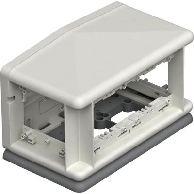 OBO Bettermann T4L00C7035 - Horizontaler Elektronikschutzgehäuse für 4 Geräte OBO Bettermann T4L00C7035 - Horizontaler Elektronikschutzgehäuse für 4 Geräte