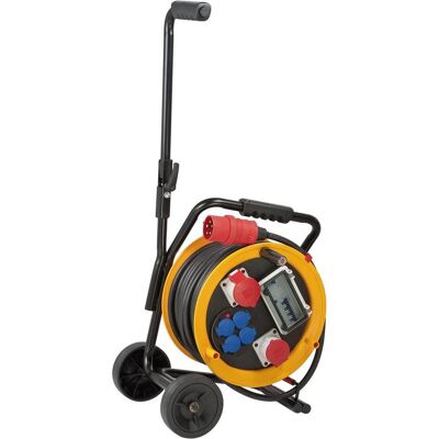 Brennenstuhl Kabelrolle, Brobusta CEE 2 FI IP44 kabelhaspel voor nijverheid/bouw op wagen 30m H07RN-F 5G4,0 *FR* (30 m, 4 mm²) Brennenstuhl Kabelrolle, Brobusta CEE 2 FI IP44 kabelhaspel voor nijverheid/bouw op wagen 30m H07RN-F 5G4,0 *FR* (30 m, 4 mm²)