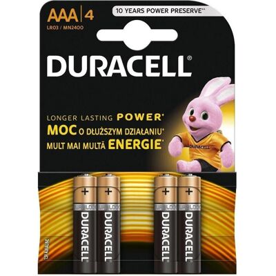 Duracell Plus (4 Stk., AAA), Batterien + Akkus Duracell Plus (4 Stk., AAA), Batterien + Akkus