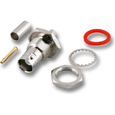 EFB Elektronik Drahtverbinder BNC, Elektronikkabel + Stecker, Silber EFB Elektronik Drahtverbinder BNC, Elektronikkabel + Stecker, Silber