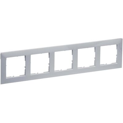 Legrand, Zubehör Schalterprogramm, SEANO 5-fach Rahmen, Thermoplast, Halogenfrei Legrand, Zubehör Schalterprogramm, SEANO 5-fach Rahmen, Thermoplast, Halogenfrei
