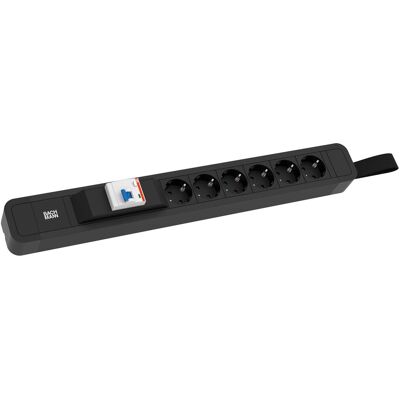 Bachmann, Steckdosenleiste, 350.014 (6x, CEE 7/3, 2 m) Bachmann, Steckdosenleiste, 350.014 (6x, CEE 7/3, 2 m)