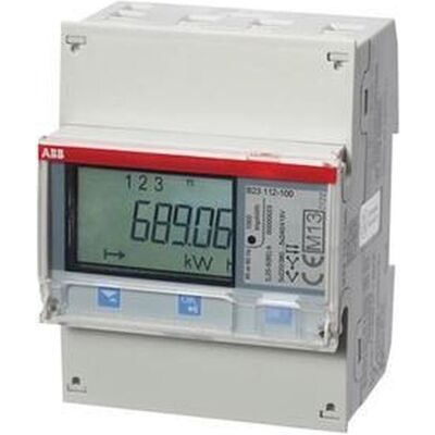 ABB, Energiemessgerät, Wechselstromzähler B23 112-100 Stahl ABB, Energiemessgerät, Wechselstromzähler B23 112-100 Stahl