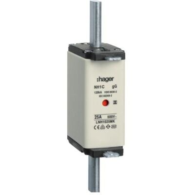 Hager, Sicherung, LNH1025MK (25 A) Hager, Sicherung, LNH1025MK (25 A)