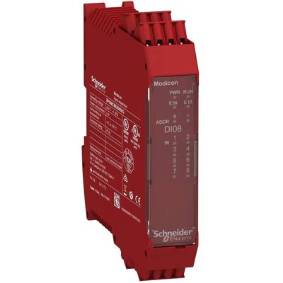 Schneider Electric XPSMCM - 12 E/A Sicherheitssteuerung - LED-Anzeige - Green Premium Schneider Electric XPSMCM - 12 E/A Sicherheitssteuerung - LED-Anzeige - Green Premium