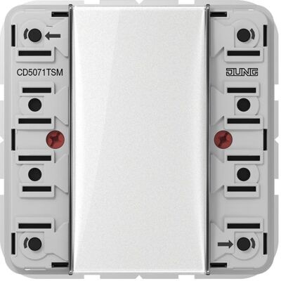 JUNG, Zubehör Schalterprogramm, Tastsensor KNX CD UP perlmutt 1f 2pkt CD5071TSM JUNG, Zubehör Schalterprogramm, Tastsensor KNX CD UP perlmutt 1f 2pkt CD5071TSM