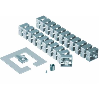 Bachmann 930.017 Kabelmanagement-Set - Silber Bachmann 930.017 Kabelmanagement-Set - Silber