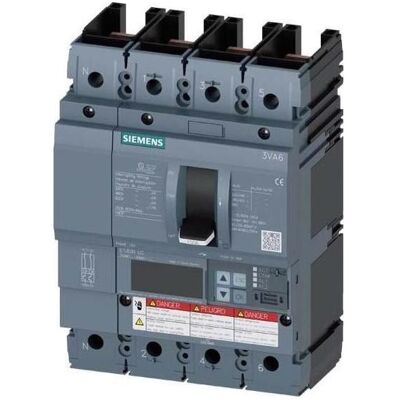 Siemens Schutzschalter, Leistungsschalter 100A 4p 40-100A/In 3VA6110-8KM41-0AA0 Siemens Schutzschalter, Leistungsschalter 100A 4p 40-100A/In 3VA6110-8KM41-0AA0
