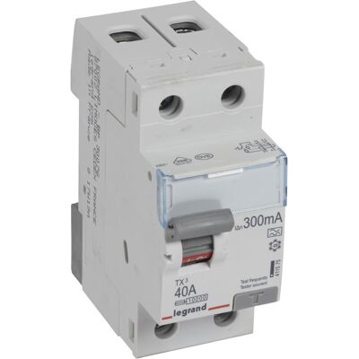 Legrand BTicino 411575 - Fehlerstrom-Schutzschalter - 40A, 2P, 300mA Legrand BTicino 411575 - Fehlerstrom-Schutzschalter - 40A, 2P, 300mA