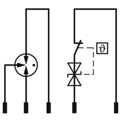 TTC - TTC-6P-1X2-24DC-I-P - 24V DC - Überspannungsschutzstecker TTC - TTC-6P-1X2-24DC-I-P - 24V DC - Überspannungsschutzstecker