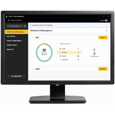 Amprobe BEHA FLK-TRUTEST-ADV-M5 Trutest-Software Lizenzcode â Advanced â 5 Arbeitsplätze, Messtechnik Amprobe BEHA FLK-TRUTEST-ADV-M5 Trutest-Software Lizenzcode â Advanced â 5 Arbeitsplätze, Messtechnik