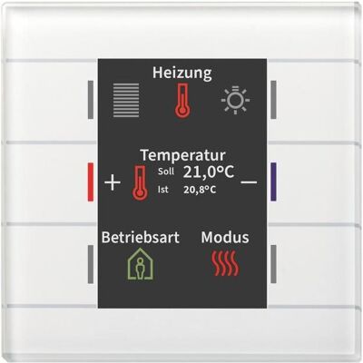 MDT BE-GT2TW.02, Schalter + Taster, Weiss MDT BE-GT2TW.02, Schalter + Taster, Weiss