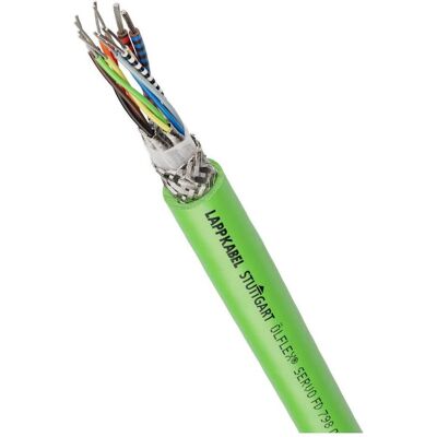 LAPP ÖLFLEX SERVO FD 798 CP - Servokabel und Tachowelle - 8x0.25mm² + 2x0.50mm² grün LAPP ÖLFLEX SERVO FD 798 CP - Servokabel und Tachowelle - 8x0.25mm² + 2x0.50mm² grün