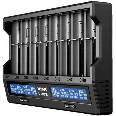 Xtar VC8S (1 Stk., Ladegerät ohne Akku), Akku Ladegerät Xtar VC8S (1 Stk., Ladegerät ohne Akku), Akku Ladegerät