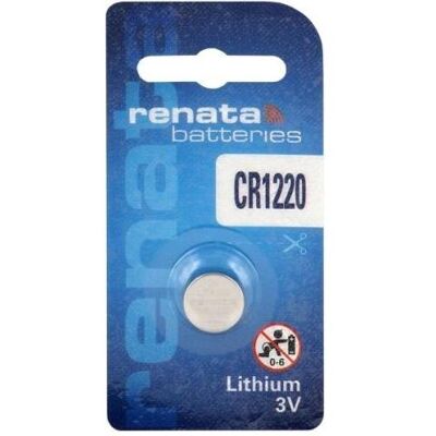 Renata CR1220 Lithiumbatterie - Batterie Renata CR1220 Lithiumbatterie - Batterie