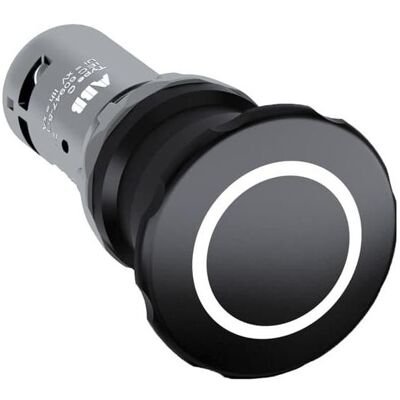 ABB Compact-MaschinenStop-Tast, Schalter + Taster, Schwarz ABB Compact-MaschinenStop-Tast, Schalter + Taster, Schwarz