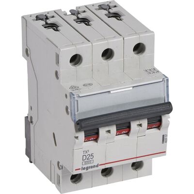 Legrand, Schutzschalter, Leistungsschalter S303 D25 TX3 25A 6kA 403757 Legrand, Schutzschalter, Leistungsschalter S303 D25 TX3 25A 6kA 403757