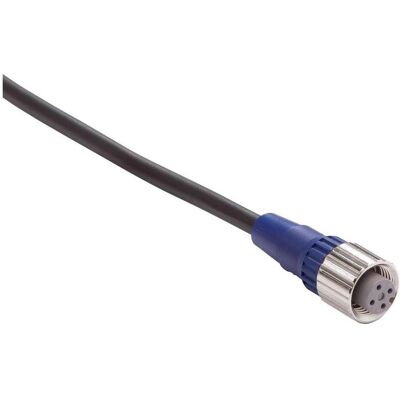 Omron Kabelsatz, M12-Buchse - Offene Enden, 4 Leiter, 2m, IP67, Schwarz, Elektronikkabel + Stecker, Schwarz Omron Kabelsatz, M12-Buchse - Offene Enden, 4 Leiter, 2m, IP67, Schwarz, Elektronikkabel + Stecker, Schwarz