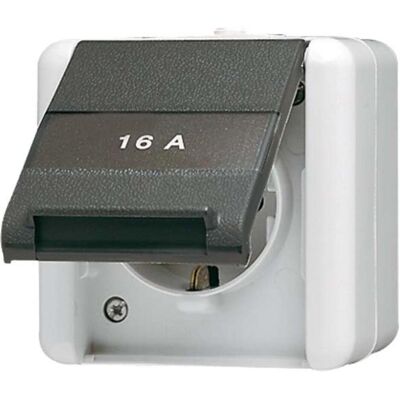 JUNG 820 KINAW - Schuko-Steckdose - 16A, 250V JUNG 820 KINAW - Schuko-Steckdose - 16A, 250V
