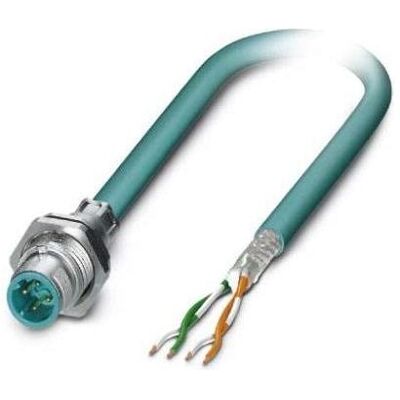 Phoenix Contact Bussystem-Einbaustecker, Elektronikkabel + Stecker, Blau Phoenix Contact Bussystem-Einbaustecker, Elektronikkabel + Stecker, Blau