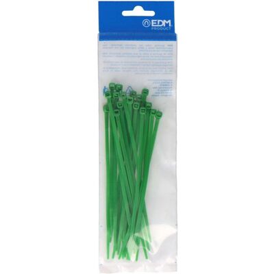 Bigbuy Tools Nylon Kabelbinder Faston Grün 150 x 3,5 mm - Kabelbinder Bigbuy Tools Nylon Kabelbinder Faston Grün 150 x 3,5 mm - Kabelbinder