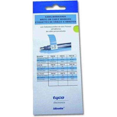 Cimco 182650 Selbstklebendes Rechteck-Label - Kabelmarkierer Cimco 182650 Selbstklebendes Rechteck-Label - Kabelmarkierer