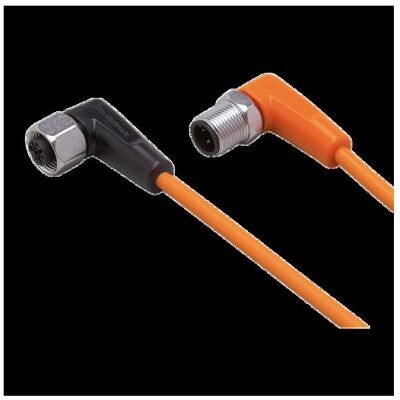 IFM EVT083, Elektronikkabel + Stecker, Schwarz IFM EVT083, Elektronikkabel + Stecker, Schwarz