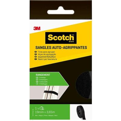 Scotch, Kabelbinder, Kabelbinder Schwarz 19 MM X 3,65 M (Kunststoffkabelbinder, 6 Stk.) Scotch, Kabelbinder, Kabelbinder Schwarz 19 MM X 3,65 M (Kunststoffkabelbinder, 6 Stk.)